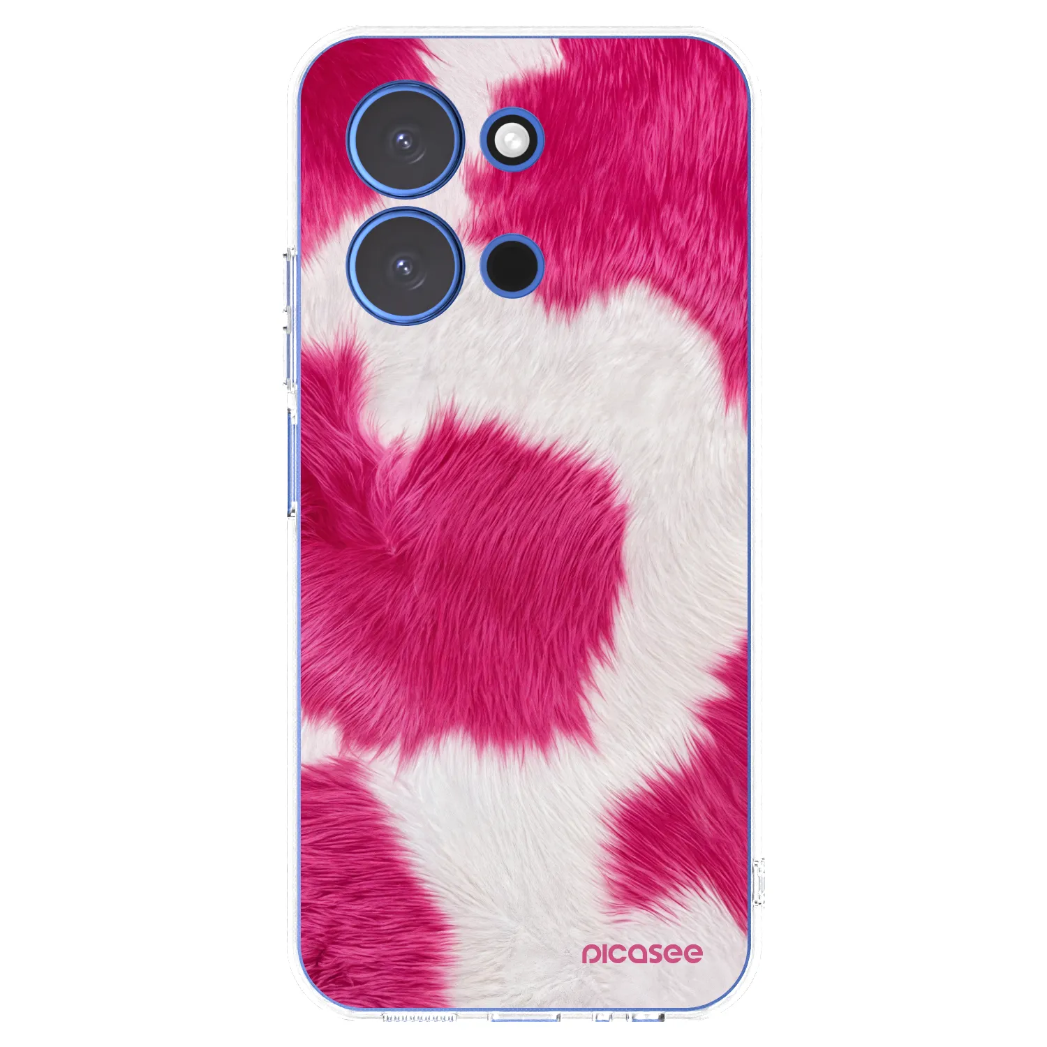 Picasee διαφανής θήκη σιλικόνης Xiaomi Redmi 15C 4G - Pink Moo