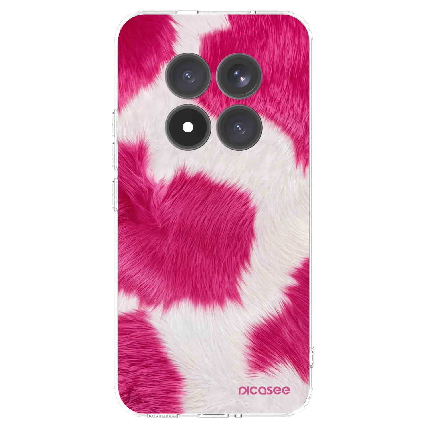 Picasee διαφανής θήκη σιλικόνης Xiaomi Redmi Note 15 Pro+ - Pink Moo