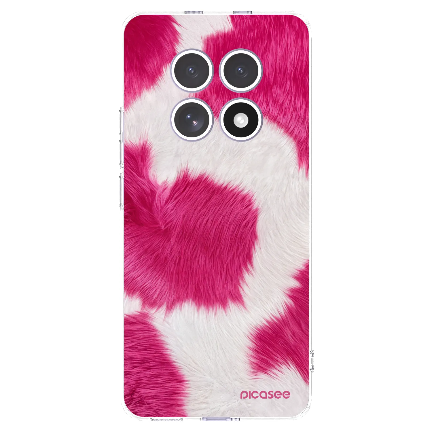 Picasee διαφανής θήκη σιλικόνης Xiaomi Redmi Note 15 - Pink Moo