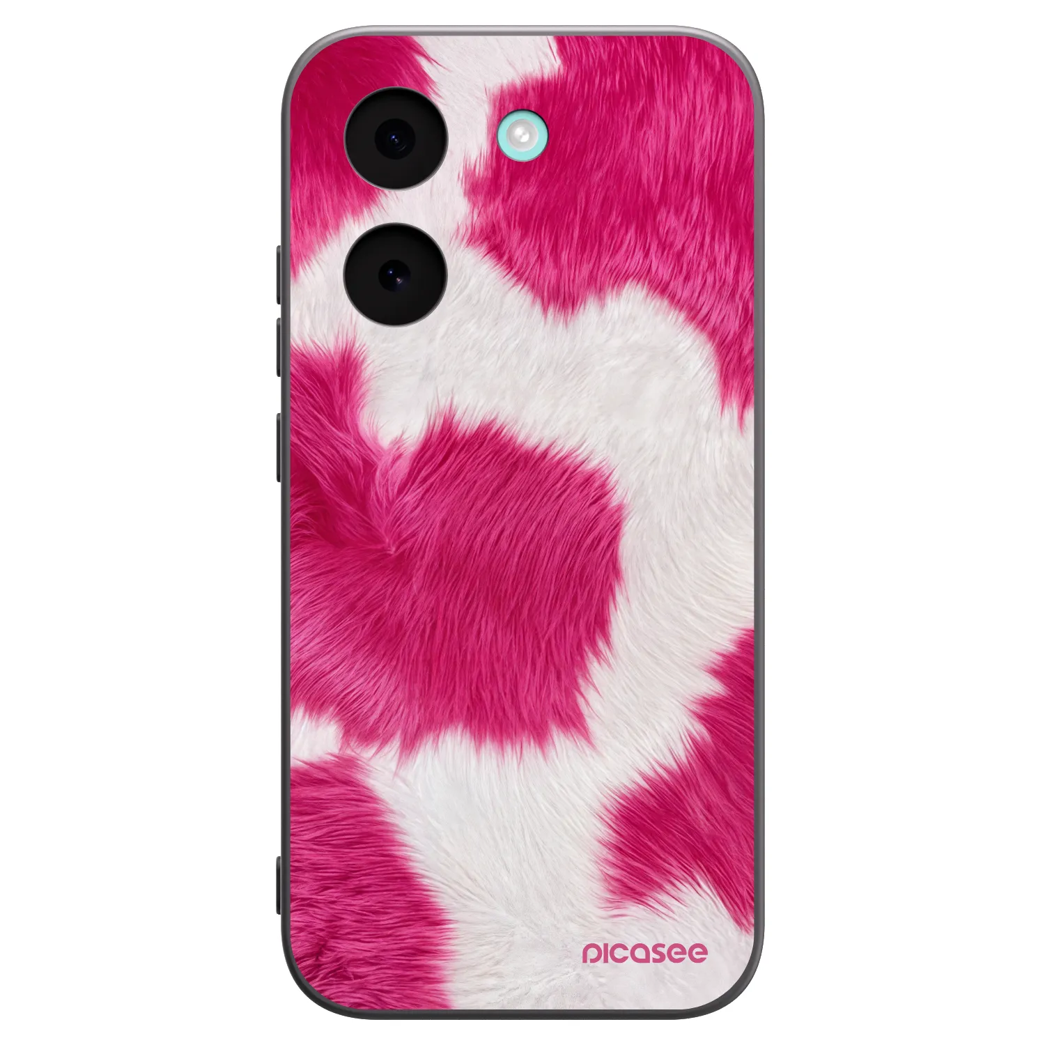 Picasee Μαύρη θήκη σιλικόνης για Xiaomi Poco X8 Pro - Pink Moo