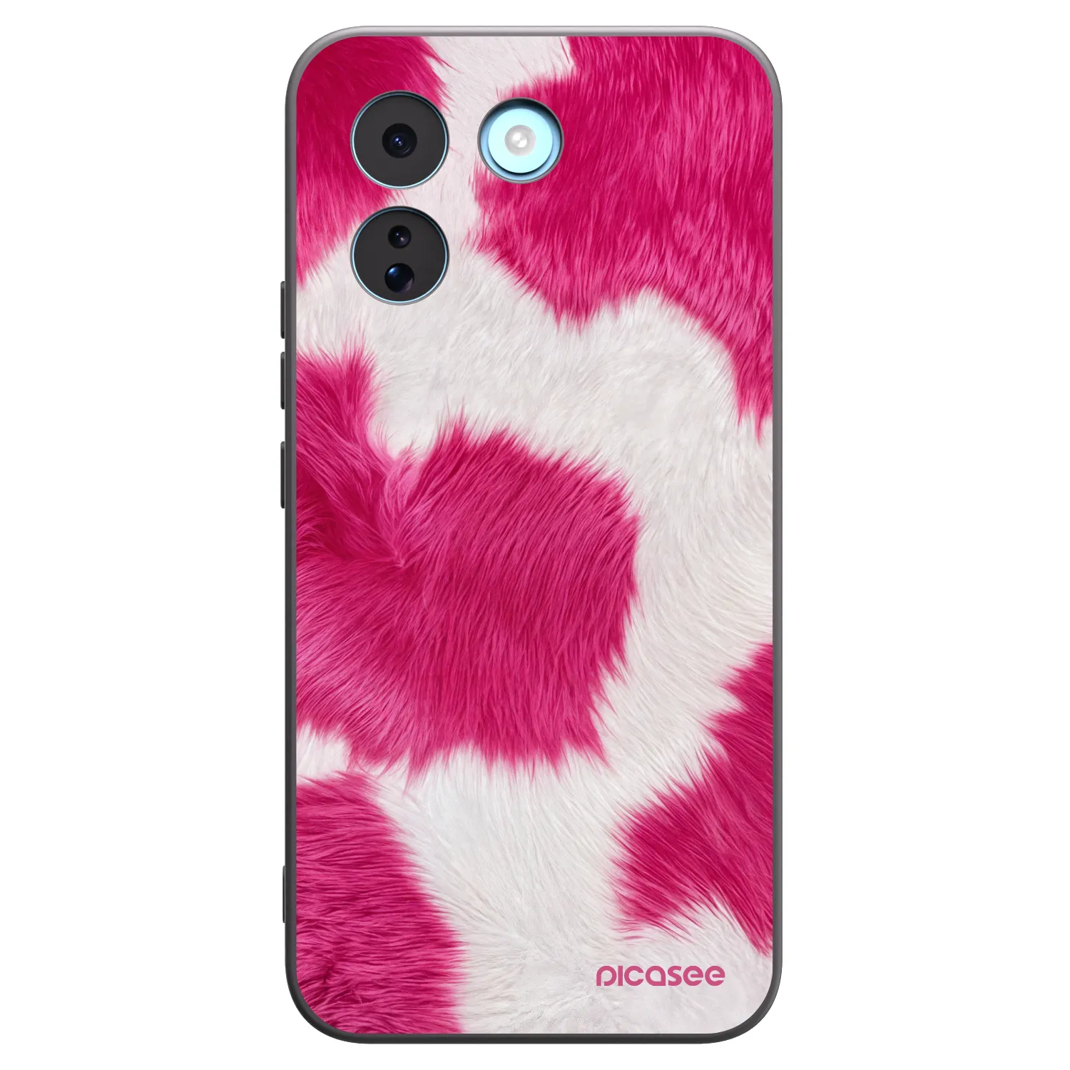 Picasee Μαύρη θήκη σιλικόνης για Xiaomi Redmi Note 17 Pro MAX 5G - Pink Moo