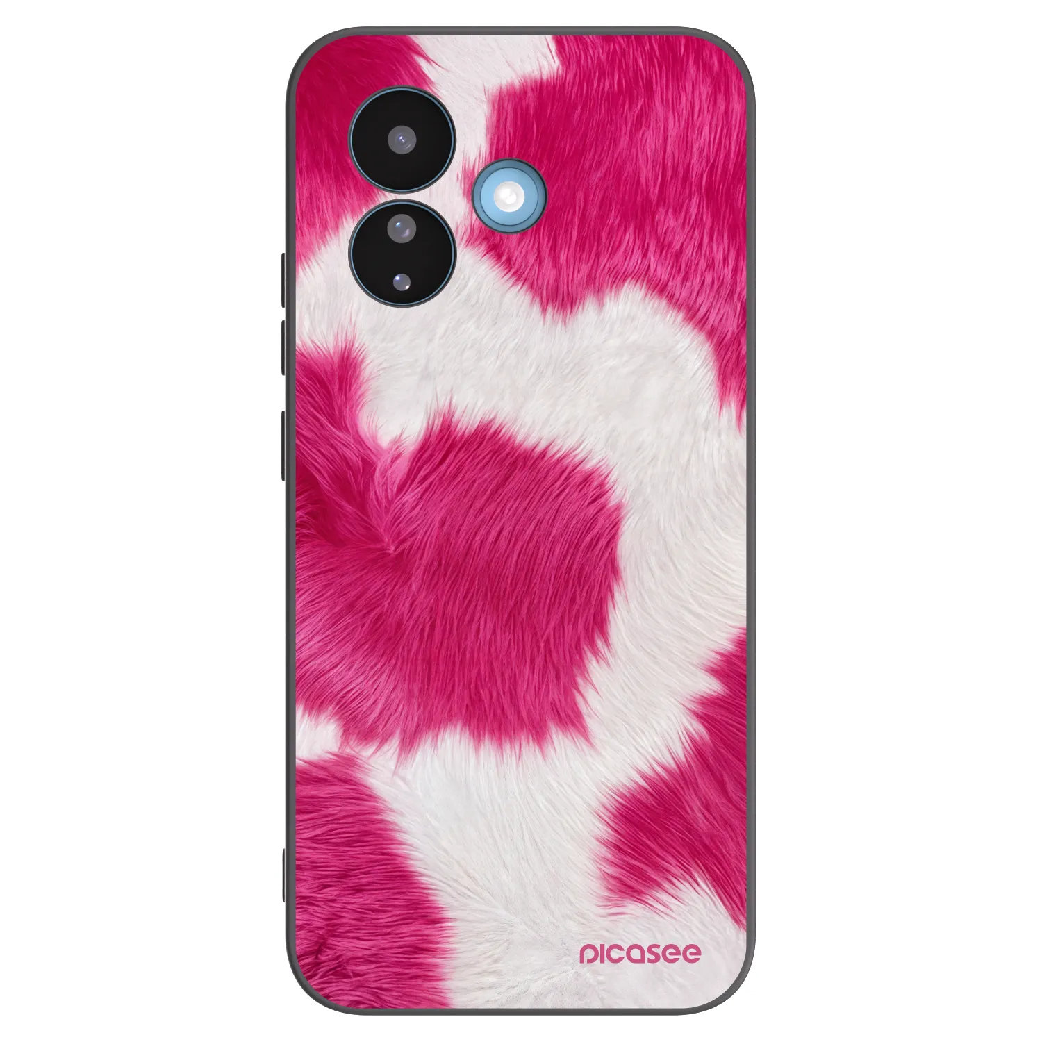 Picasee Μαύρη θήκη σιλικόνης για Xiaomi Redmi Note 17 Pro 5G - Pink Moo
