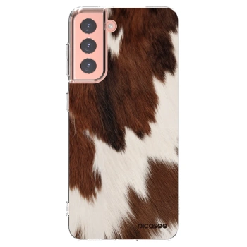 Picasee διαφανής θήκη σιλικόνης Samsung Galaxy S21 5G G991B - Rustica