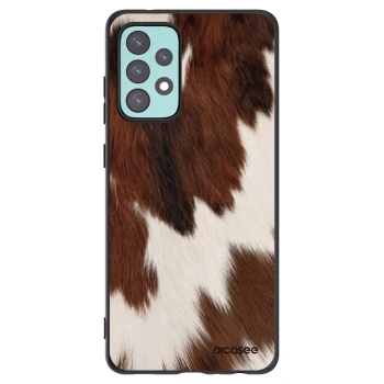 Picasee Μαύρη θήκη σιλικόνης για Samsung Galaxy A72 A725F - Rustica