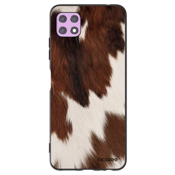 Picasee Μαύρη θήκη σιλικόνης για Samsung Galaxy A22 A226B 5G - Rustica
