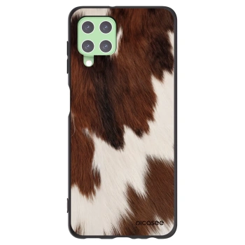Picasee Μαύρη θήκη σιλικόνης για Samsung Galaxy A22 A225F 4G - Rustica
