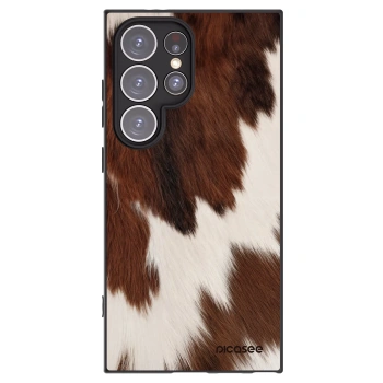 Picasee Μαύρη θήκη σιλικόνης για Samsung Galaxy S24 Ultra S928B 5G - Rustica