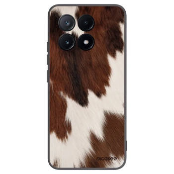 Picasee Μαύρη θήκη σιλικόνης για Xiaomi Poco X6 Pro - Rustica