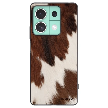 Picasee Μαύρη θήκη σιλικόνης για Xiaomi Redmi Note 13 5G - Rustica