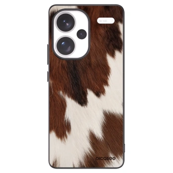 Picasee Μαύρη θήκη σιλικόνης για Xiaomi Redmi Note 13 Pro+ 5G - Rustica