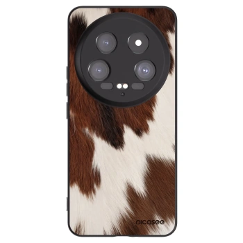 Picasee Μαύρη θήκη σιλικόνης για Xiaomi 14 Ultra - Rustica