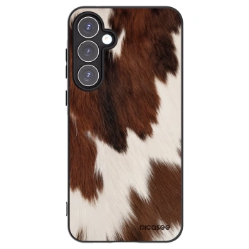 Picasee Μαύρη θήκη σιλικόνης για Samsung Galaxy A55 5G A556B - Rustica