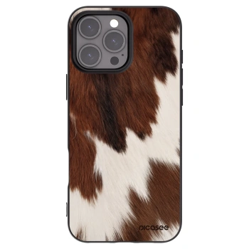 Picasee Μαύρη θήκη σιλικόνης για Apple iPhone 16 Pro Max - Rustica