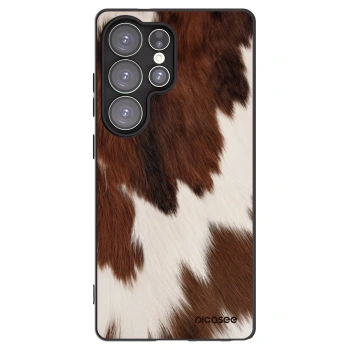 Picasee Μαύρη θήκη σιλικόνης για Samsung Galaxy S25 Ultra 5G - Rustica