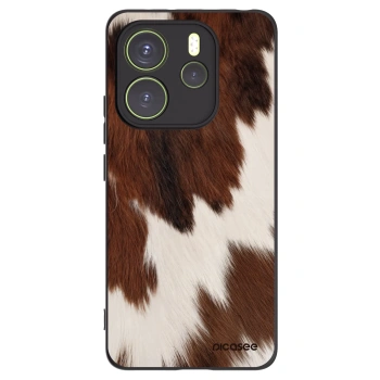 Picasee Μαύρη θήκη σιλικόνης για Xiaomi Redmi Note 14 4G - Rustica