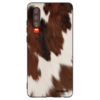 Picasee Μαύρη θήκη σιλικόνης για Huawei P30 - Rustica