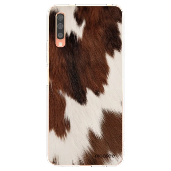 Picasee διαφανής θήκη σιλικόνης Samsung Galaxy A70 A705F - Rustica