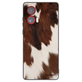 Picasee Μαύρη θήκη σιλικόνης για Motorola Edge 50 Fusion - Rustica