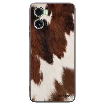 Picasee Μαύρη θήκη σιλικόνης για Motorola Moto G06 - Rustica