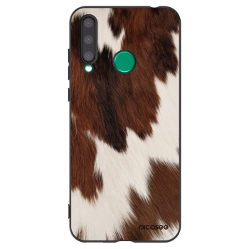 Picasee Μαύρη θήκη σιλικόνης για Honor 20 Lite - Rustica