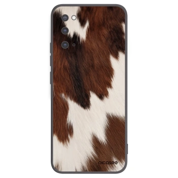 Picasee Μαύρη θήκη σιλικόνης για Samsung Galaxy S20 G980F - Rustica