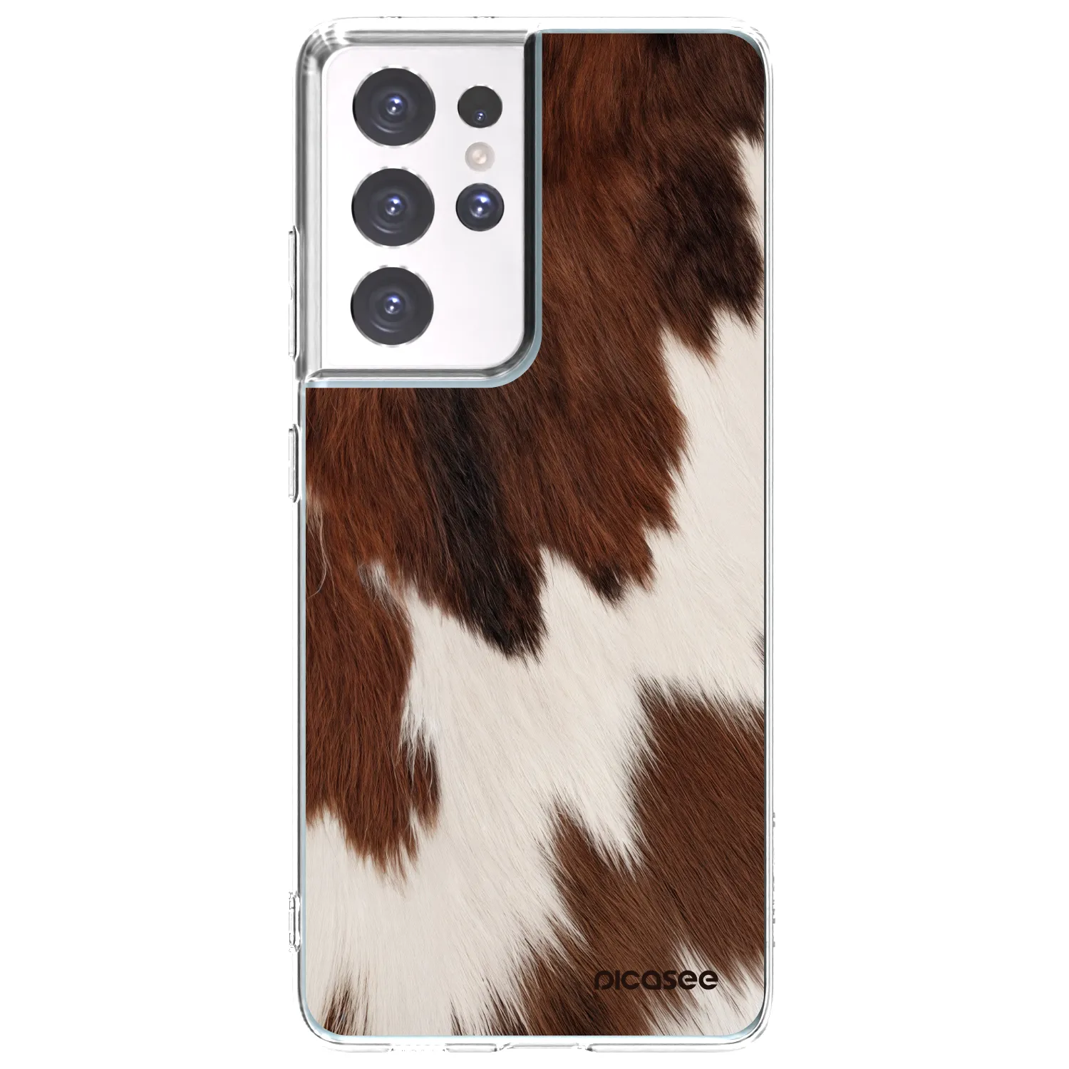 Picasee διαφανής θήκη σιλικόνης Samsung Galaxy S21 Ultra 5G G998B - Rustica