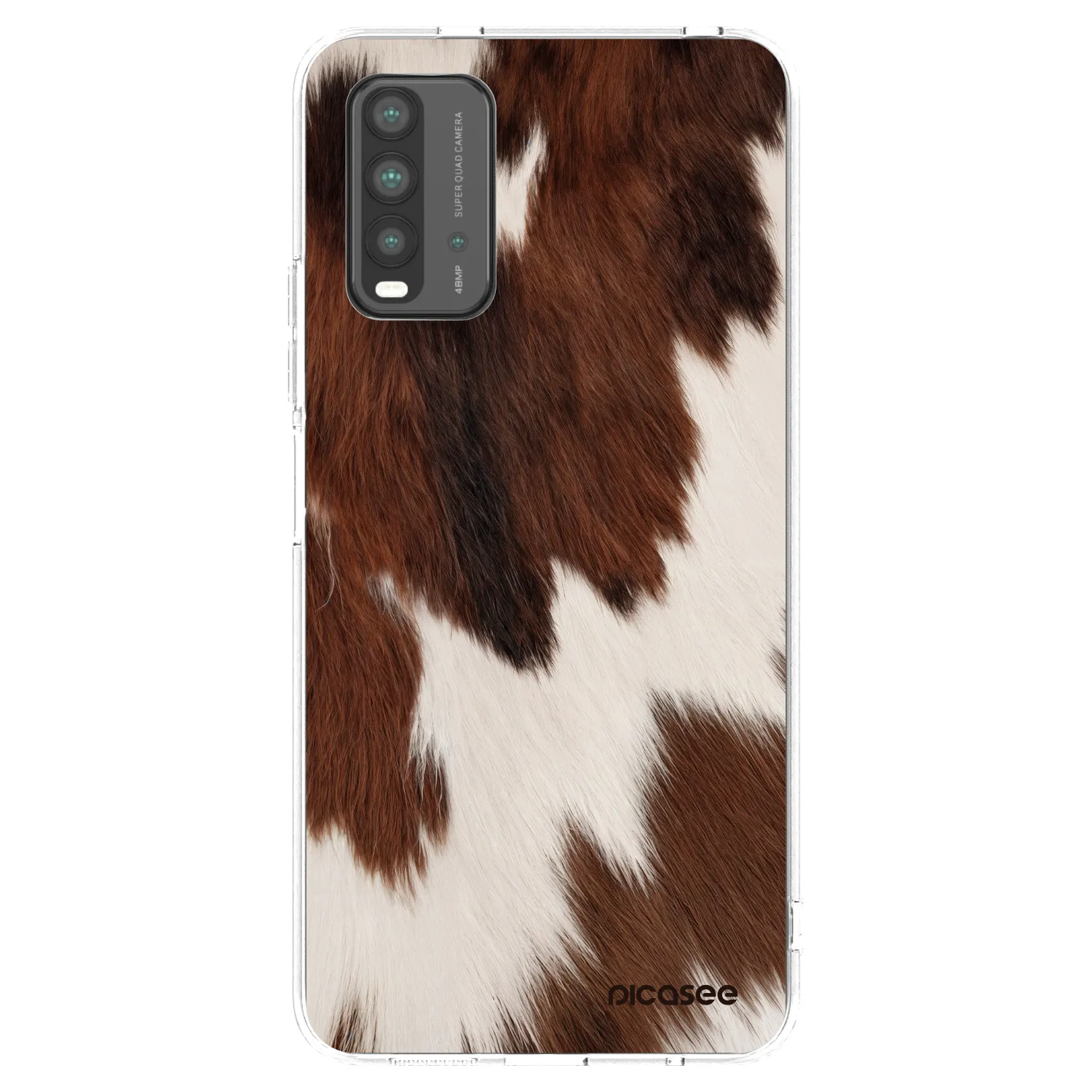 Picasee Μαύρη θήκη σιλικόνης για Xiaomi Redmi 9T - Rustica