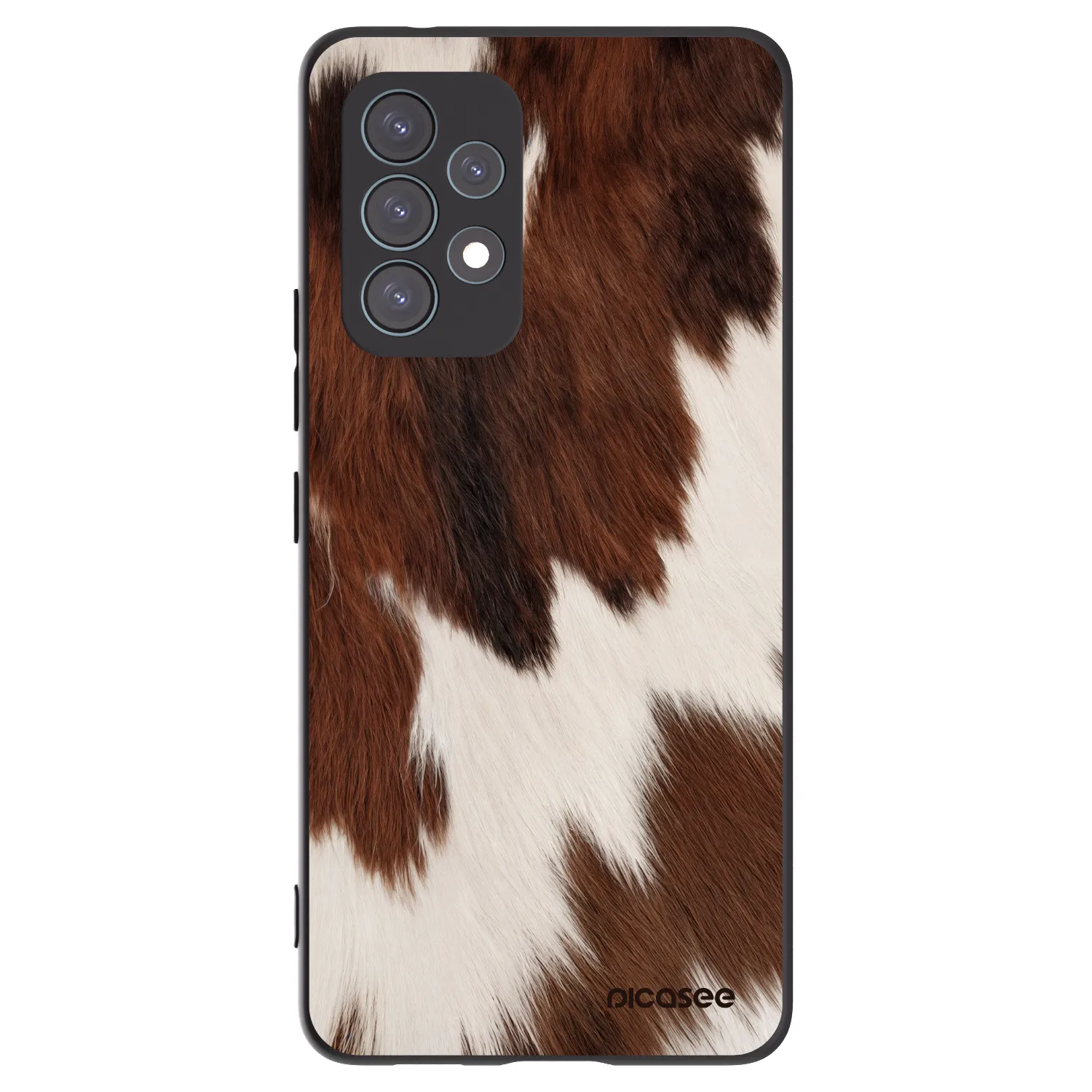 Picasee Μαύρη θήκη σιλικόνης για Samsung Galaxy A53 5G A536 - Rustica