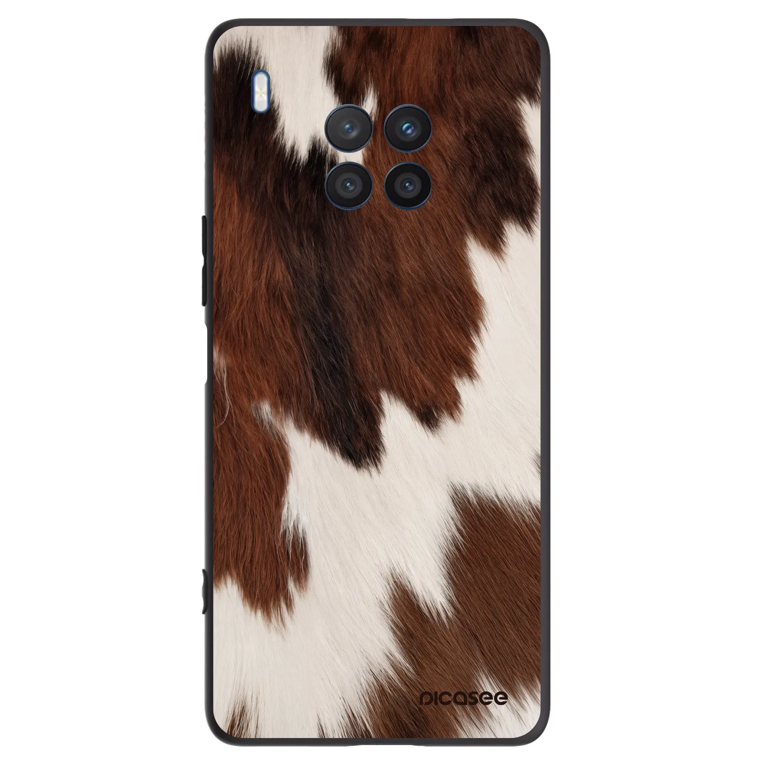 Picasee Μαύρη θήκη σιλικόνης για Honor 50 Lite - Rustica