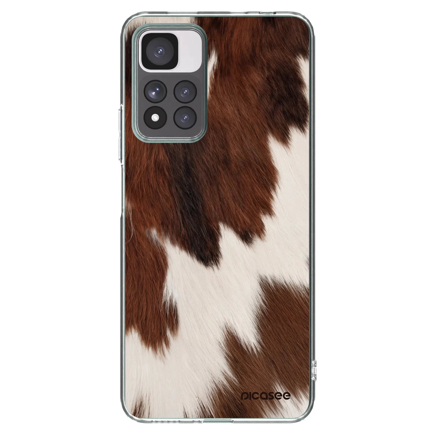 Picasee διαφανής θήκη σιλικόνης Xiaomi Redmi Note 11 Pro+ 5G - Rustica