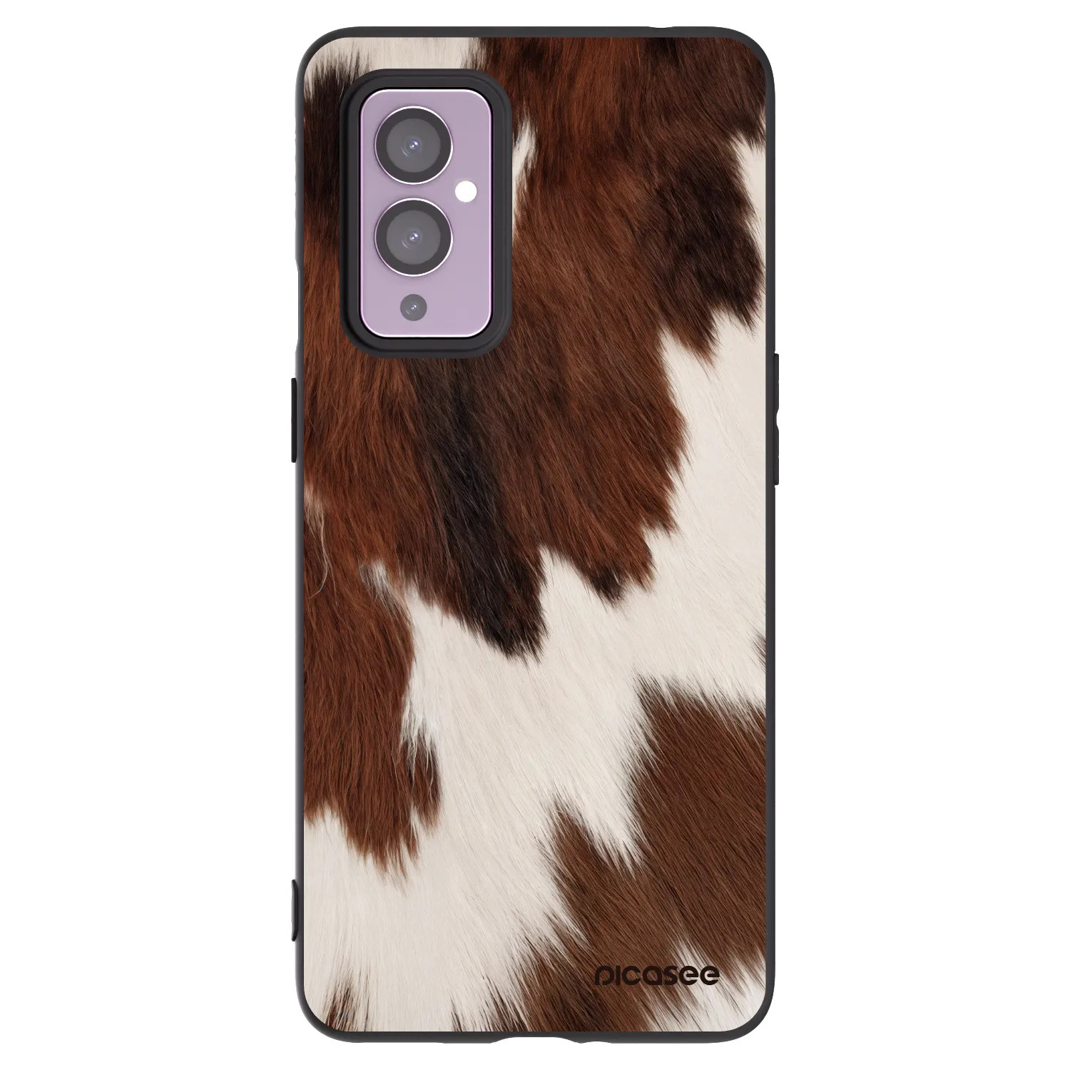 Picasee Μαύρη θήκη σιλικόνης για OnePlus 9 - Rustica