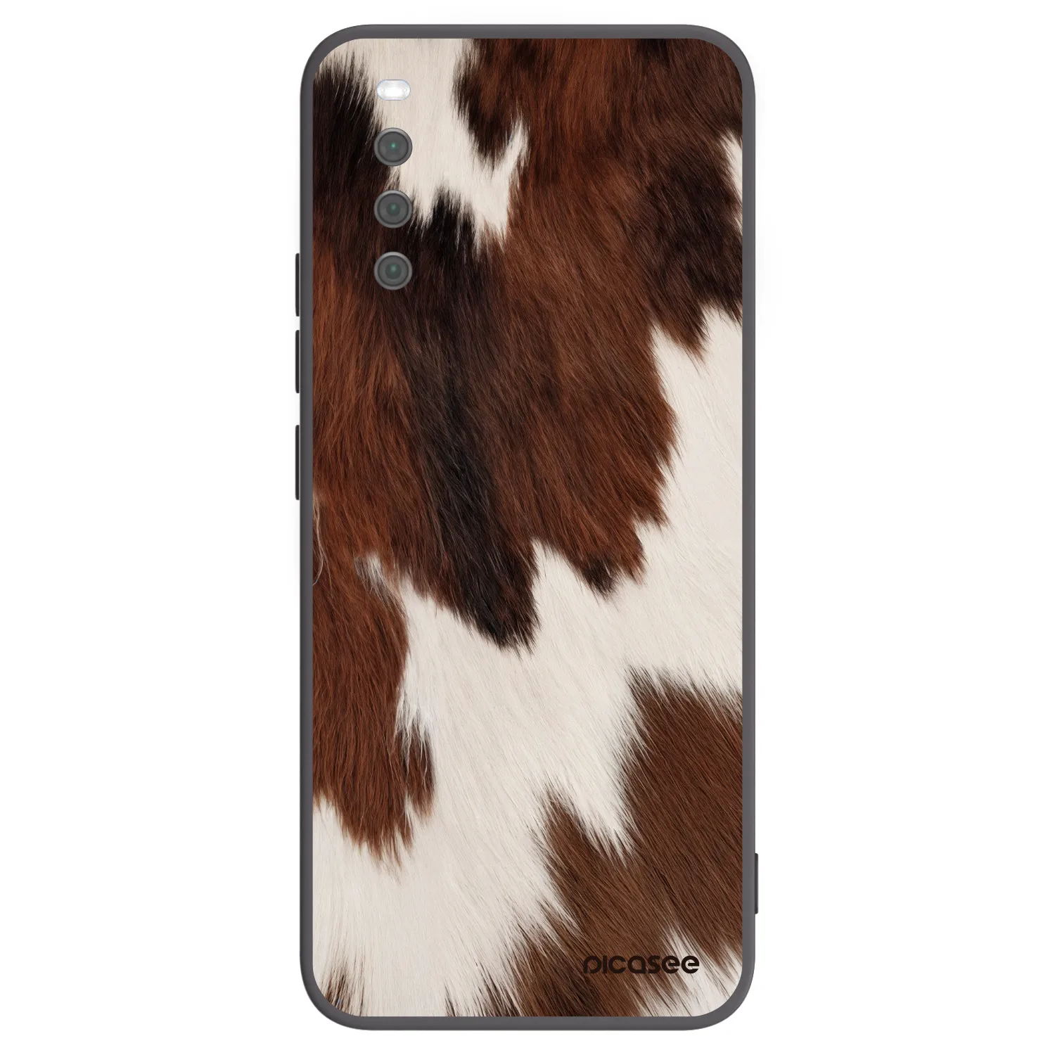 Picasee Μαύρη θήκη σιλικόνης για Sony Xperia 10 III - Rustica