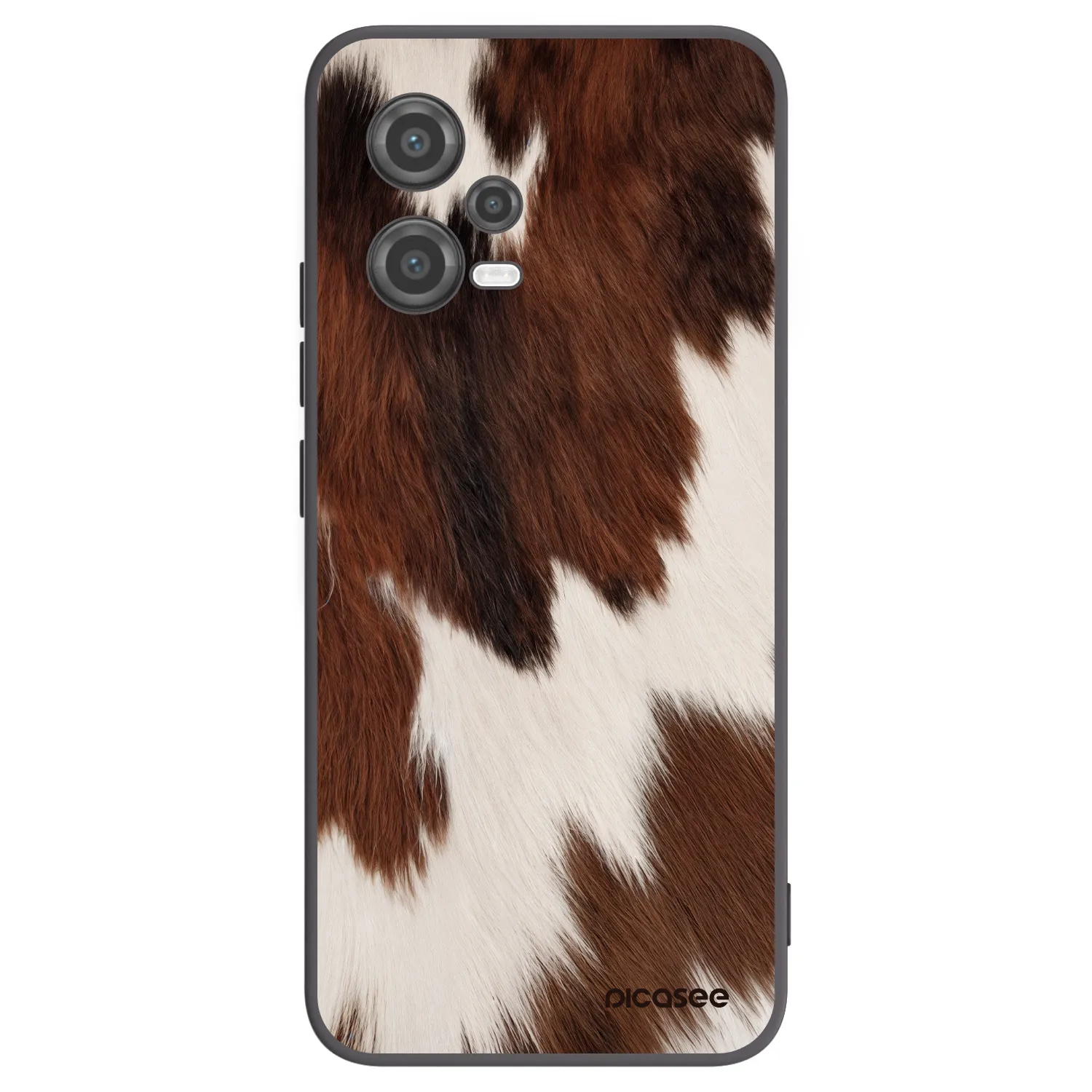 Picasee Μαύρη θήκη σιλικόνης για Xiaomi Poco X5 - Rustica