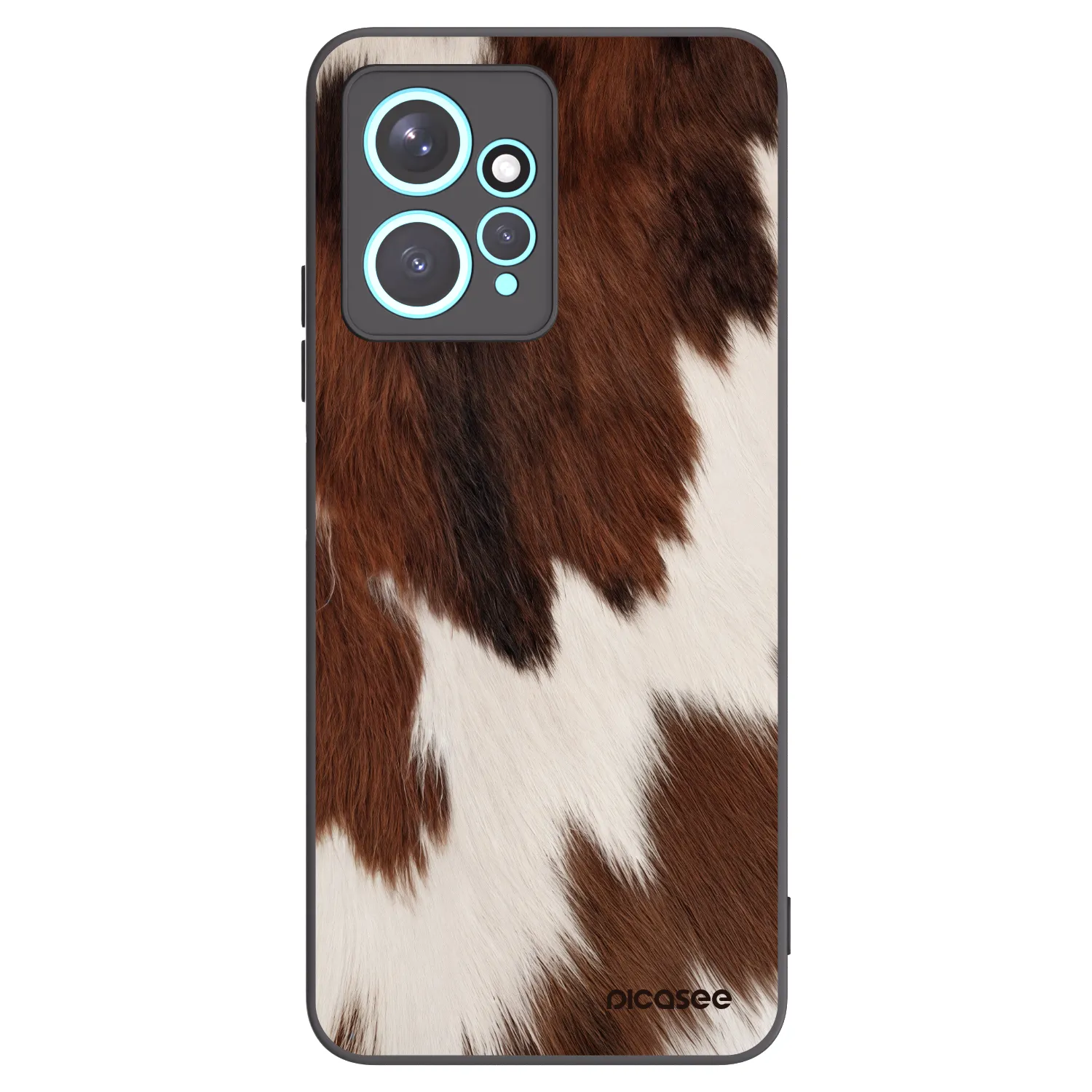 Picasee Μαύρη θήκη σιλικόνης για Xiaomi Redmi Note 12 4G - Rustica