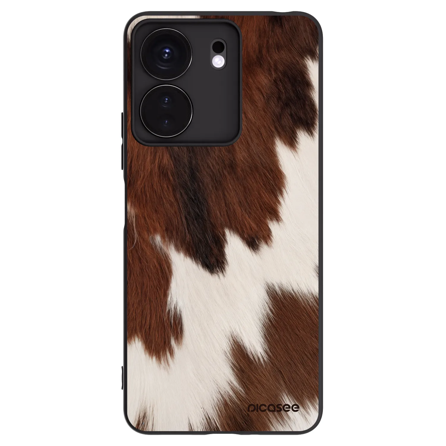 Picasee Μαύρη θήκη σιλικόνης για Xiaomi Redmi 13C 4G - Rustica