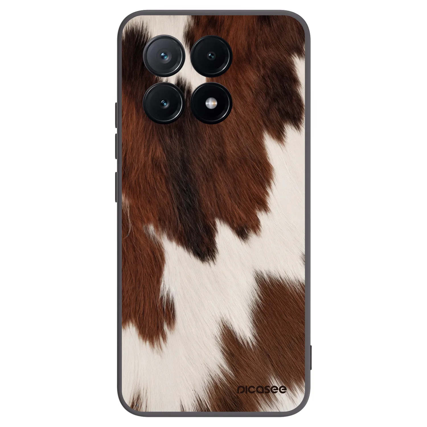 Picasee Μαύρη θήκη σιλικόνης για Xiaomi Poco X6 Pro - Rustica