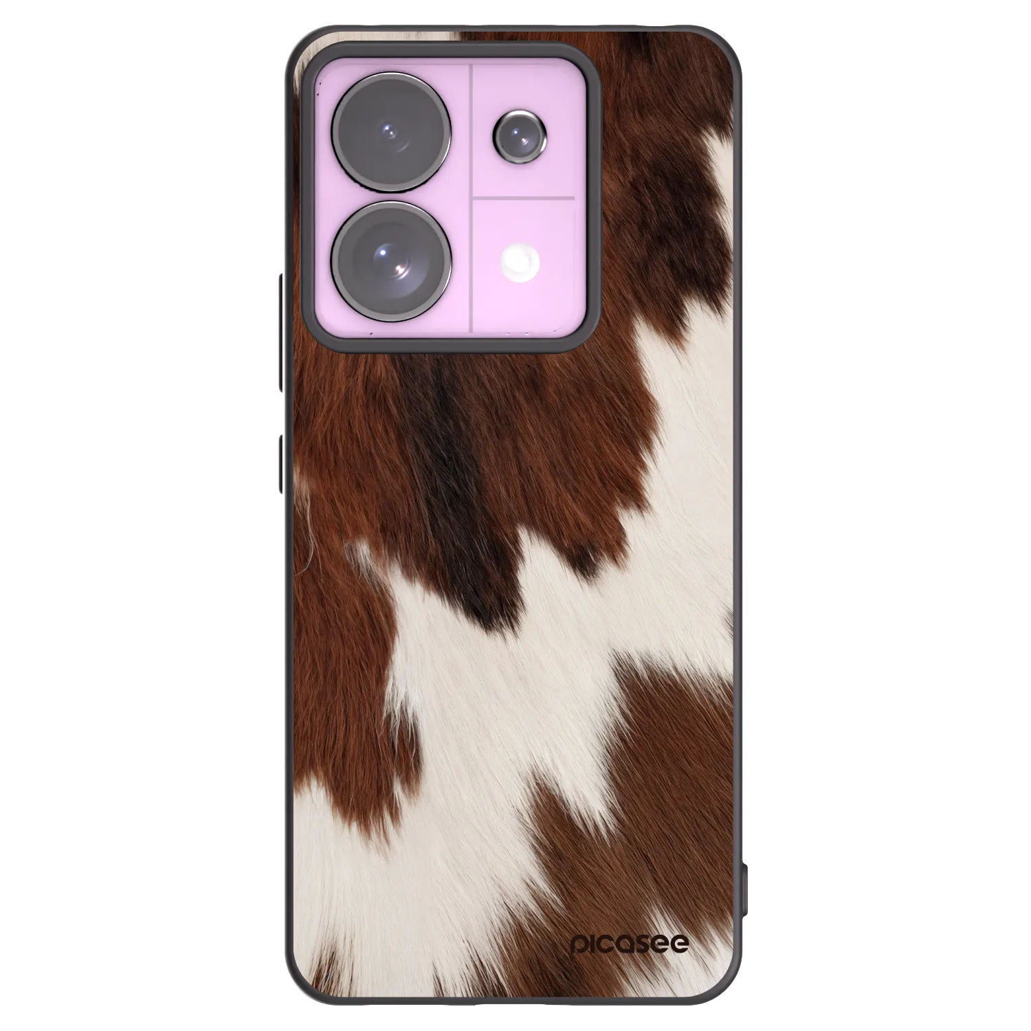 Picasee Μαύρη θήκη σιλικόνης για Xiaomi Redmi Note 13 Pro 5G - Rustica