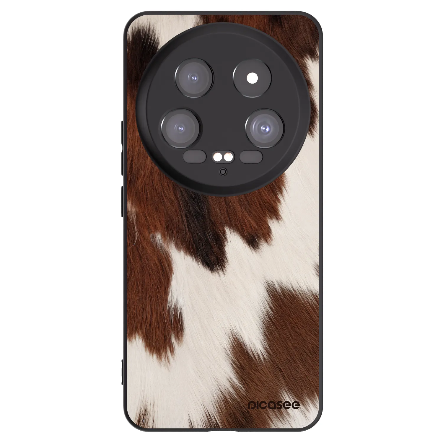 Picasee Μαύρη θήκη σιλικόνης για Xiaomi 14 Ultra - Rustica