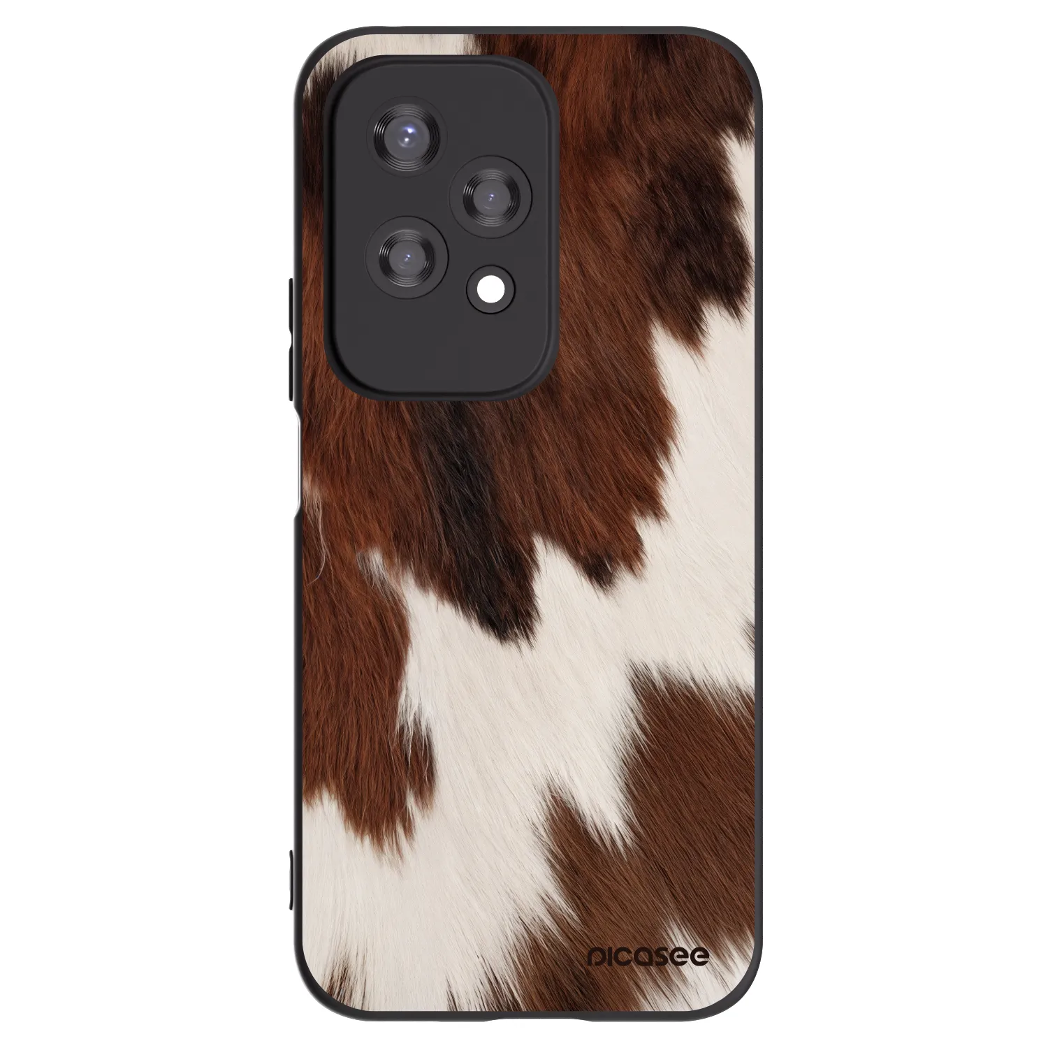 Picasee Μαύρη θήκη σιλικόνης για Honor 200 Lite - Rustica