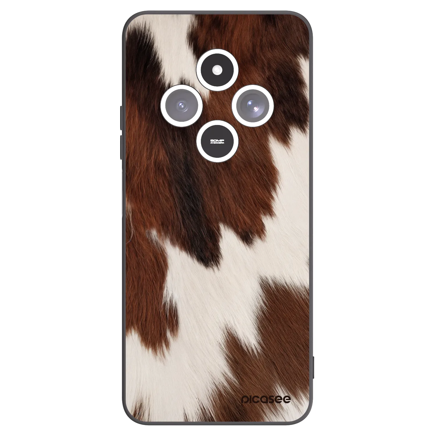 Picasee Μαύρη θήκη σιλικόνης για Xiaomi Redmi 14C - Rustica