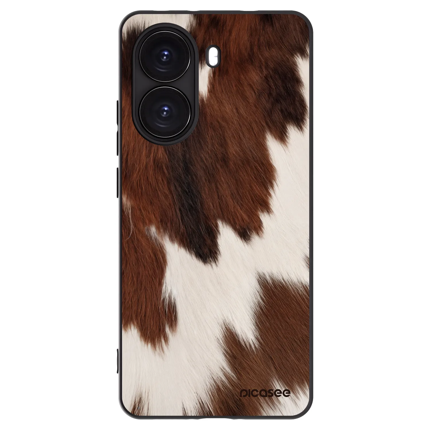 Picasee Μαύρη θήκη σιλικόνης για Xiaomi Poco X7 Pro 5G - Rustica