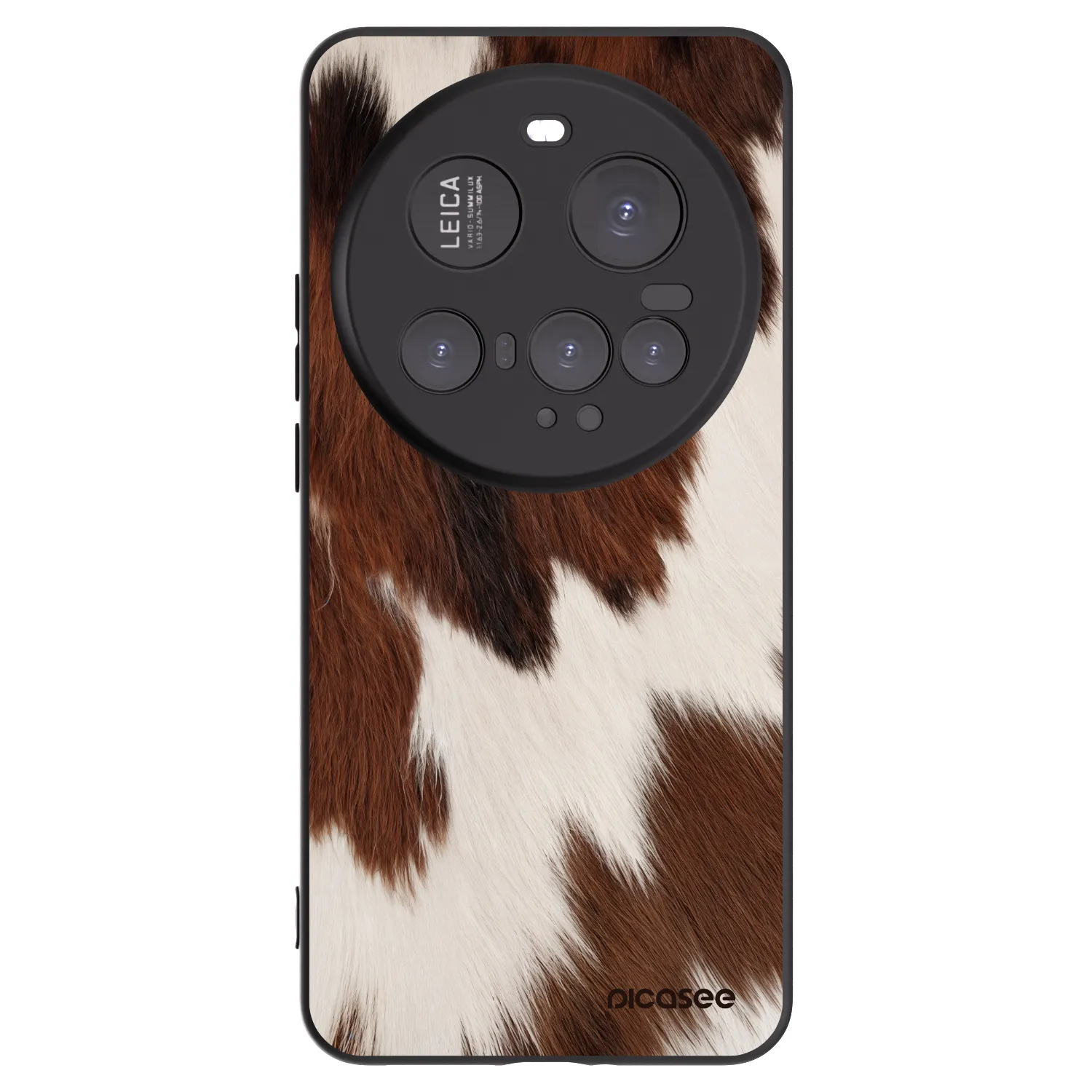 Picasee Μαύρη θήκη σιλικόνης για Xiaomi 15 Ultra - Rustica