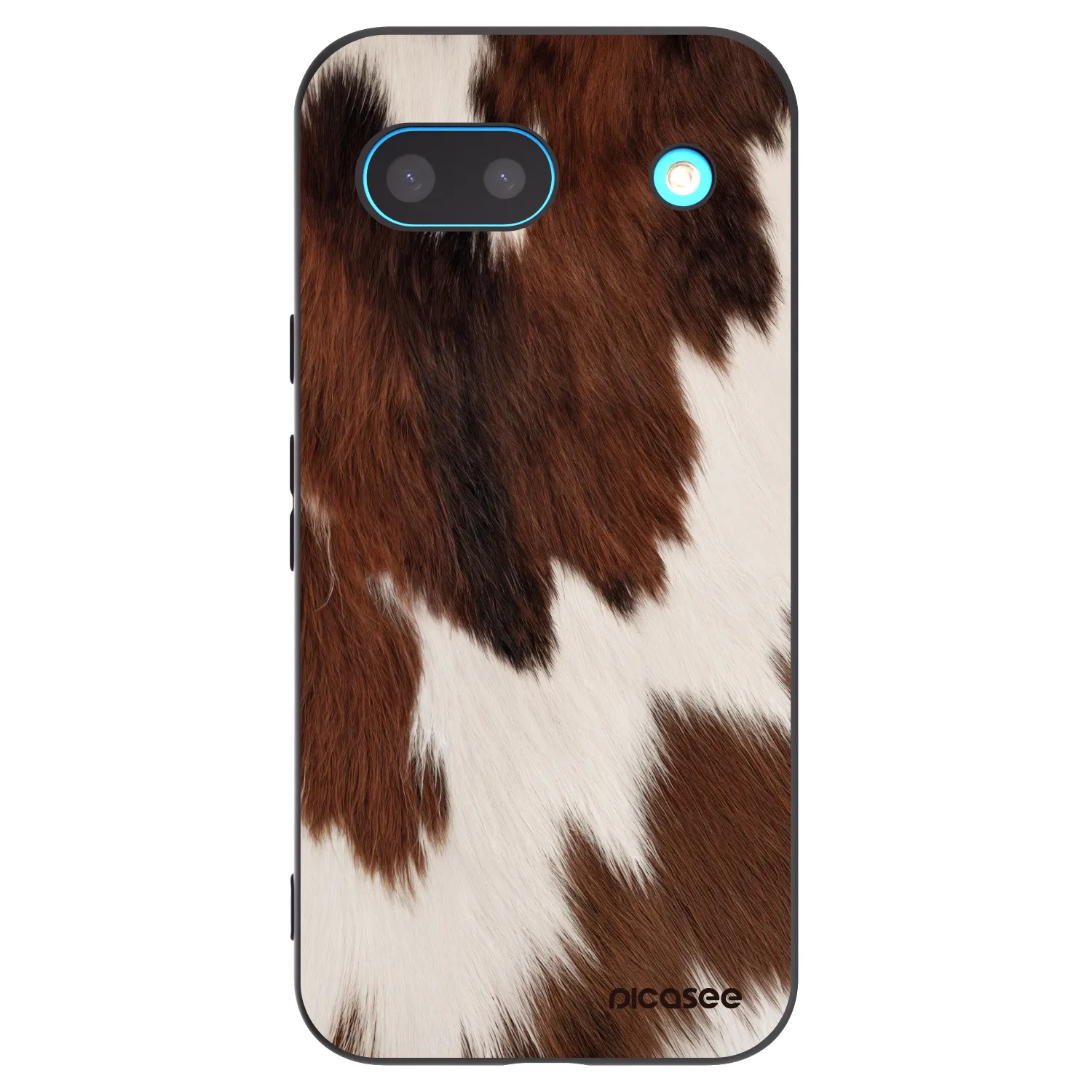 Picasee Μαύρη θήκη σιλικόνης για Google Pixel 8 - Rustica