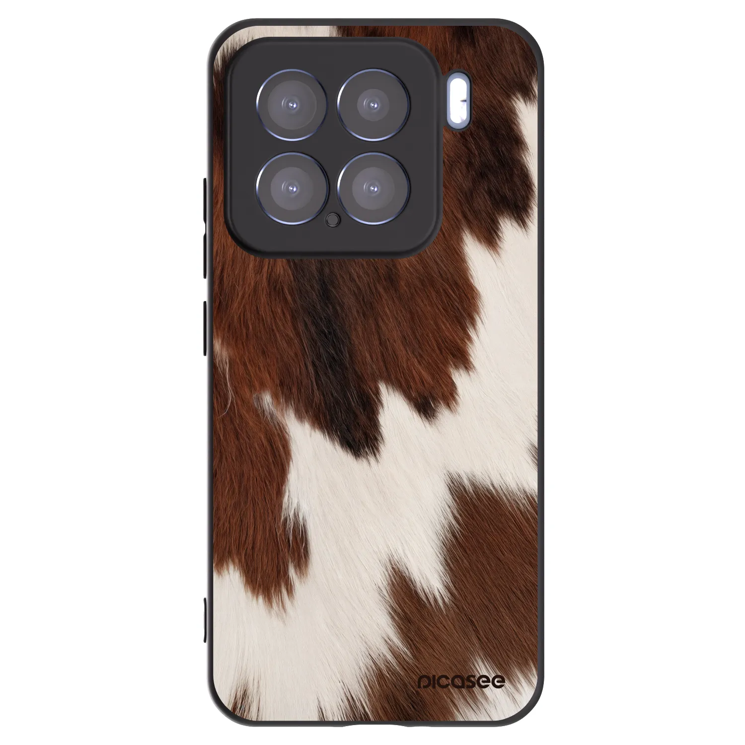 Picasee Μαύρη θήκη σιλικόνης για Xiaomi 15 - Rustica