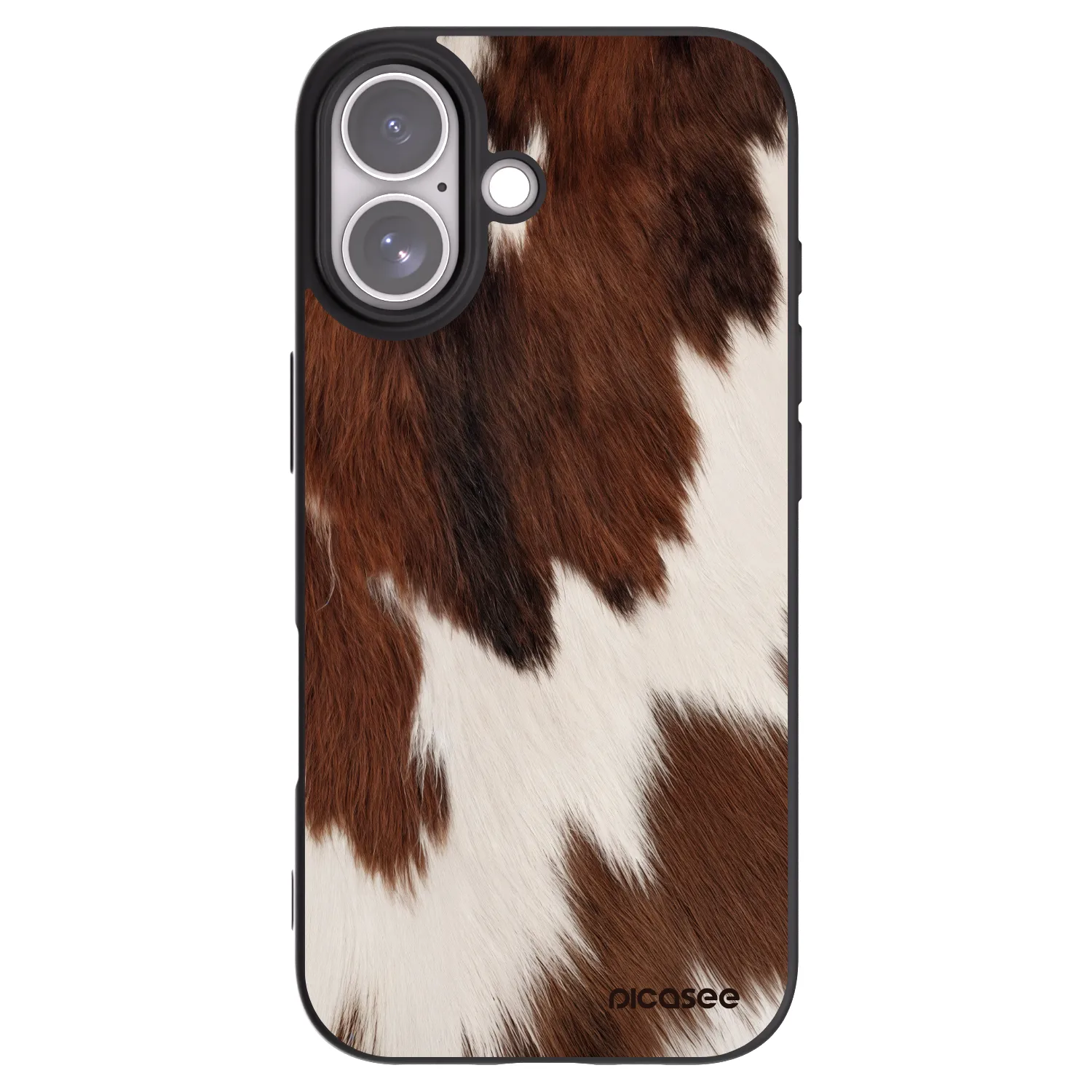 Picasee Μαύρη θήκη σιλικόνης για Apple iPhone 17 - Rustica