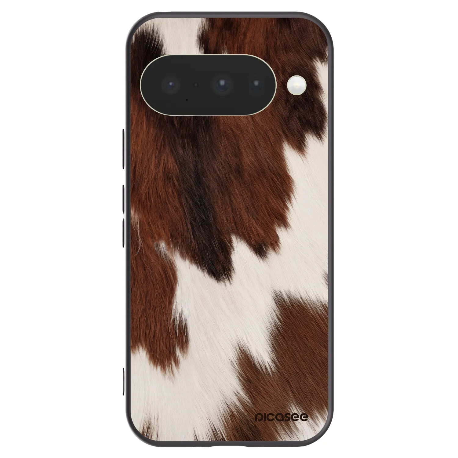 Picasee Μαύρη θήκη σιλικόνης για Google Pixel 10 - Rustica