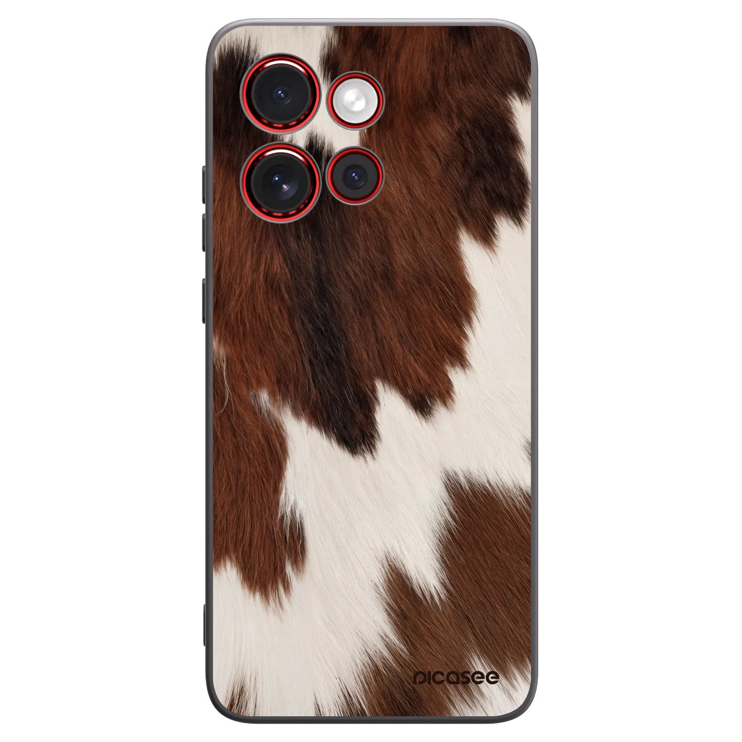 Picasee Μαύρη θήκη σιλικόνης για Motorola Edge 60 Neo 5G - Rustica