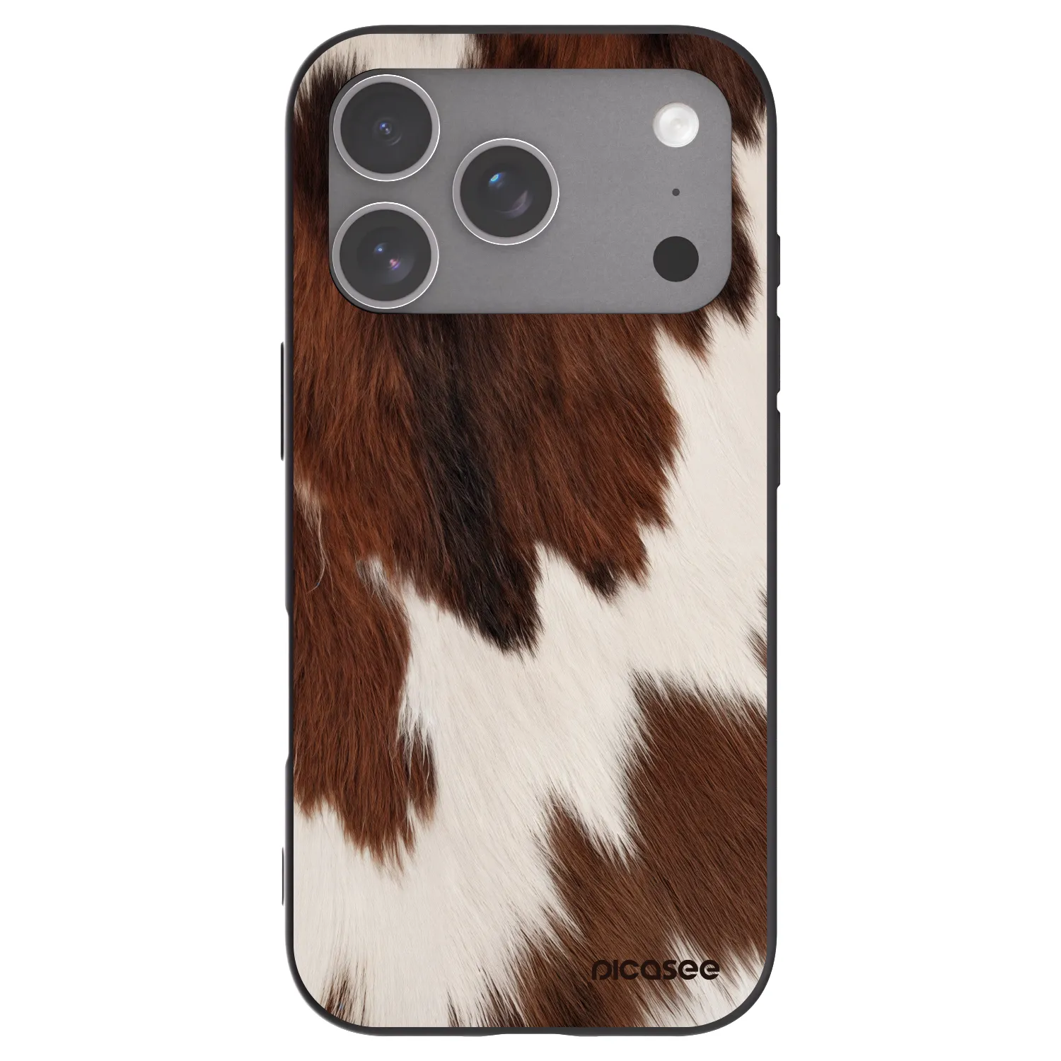 Picasee Μαύρη θήκη σιλικόνης για Apple iPhone 18 Pro - Rustica