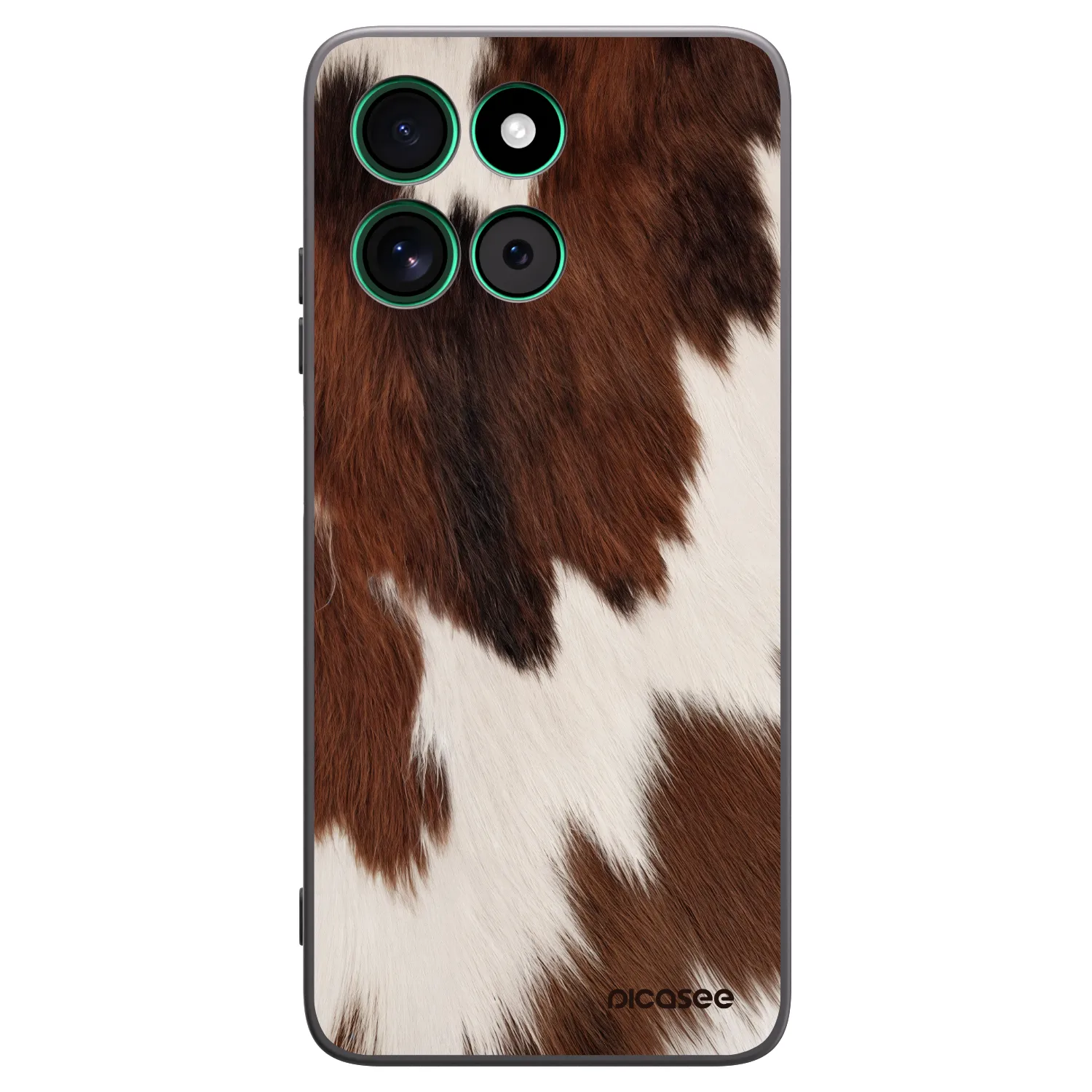 Picasee Μαύρη θήκη σιλικόνης για Motorola Moto G57 Power - Rustica