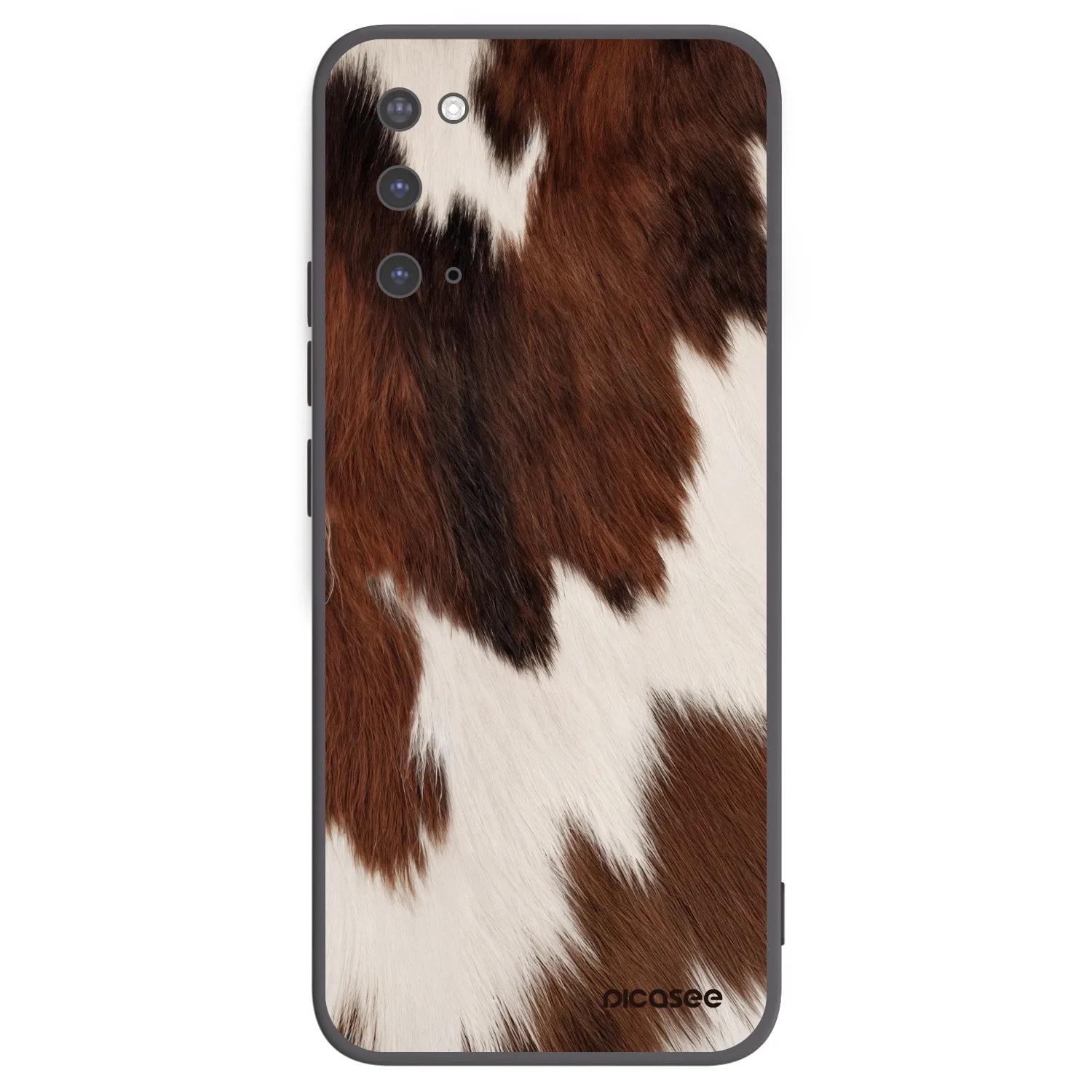 Picasee Μαύρη θήκη σιλικόνης για Samsung Galaxy S20 G980F - Rustica